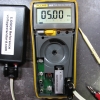 After calibrating and re-adjusting the unit at 3.5V as the manual suggests, the 5.000V reference reads spot on.