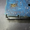The circuit board can then be slid out from underneath the clips on the left side.