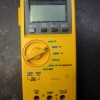 This meter has an 'ADP' function which is a high-impedance mode that reads in tenths of millivolts.